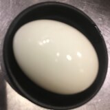 半熟茹で卵